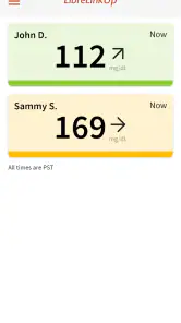 LibreLinkUp screenshot