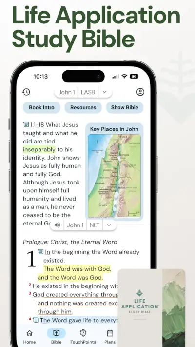 Life Application Study Bible screenshot 1