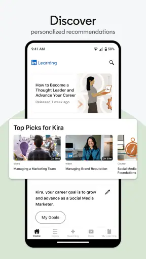 LinkedIn Learning screenshot 1