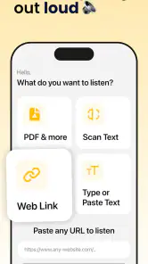 Listen AI: Text to Speech screenshot