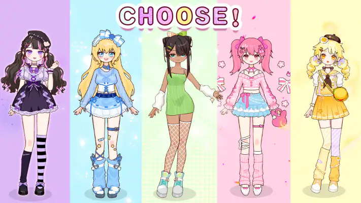 Live Star: YOYO Doll Dress Up screenshot 1