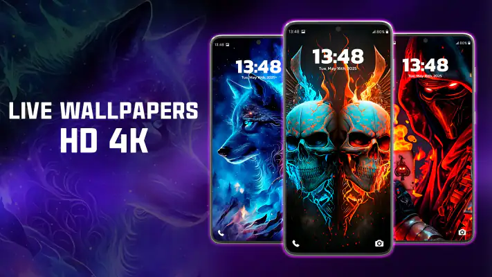 Live Wallpapers HD 4K screenshot 1