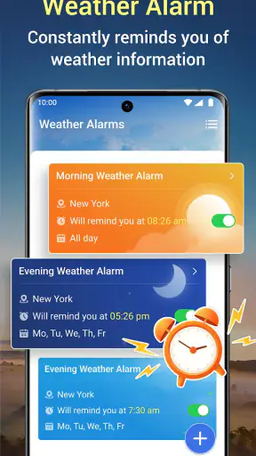 Live weather alarm-Radar screenshot 1