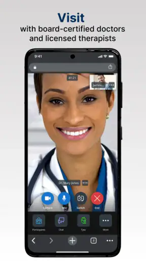 LiveHealth Online Mobile screenshot 1