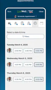LiveWell with Advocate Aurora screenshot