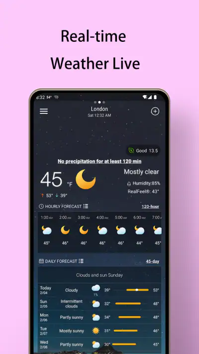 Local Weather Forecast - Radar screenshot 1