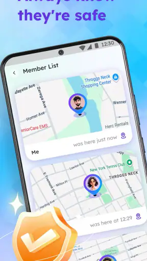 Locaty - GPS Location Share screenshot 1