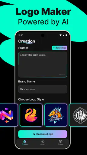 Logo Maker - AI Art Design screenshot 1