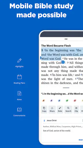 Logos Bible Study App screenshot 1