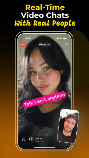 Lola: Live Video Chat App screenshot 1