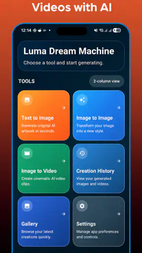 Luma Dream Machine screenshot 1
