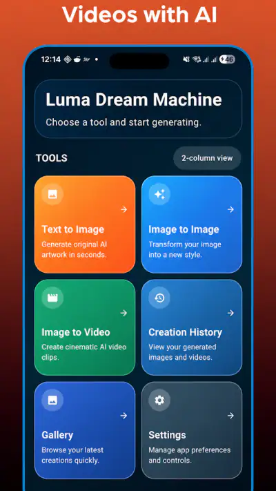 Luma Dream Machine screenshot 1
