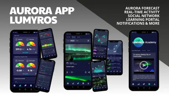 Lumyros: Aurora App & Social screenshot 1