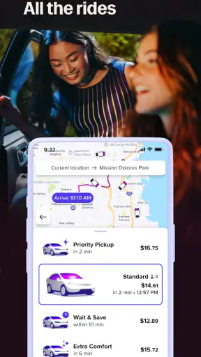 Lyft screenshot 1