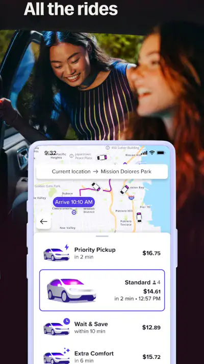 Lyft screenshot 1