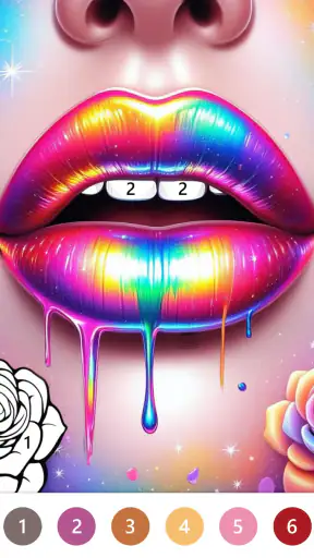Macabre Color Paint By Number screenshot 1