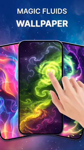 Magic fluid: Live 4D wallpaper screenshot 1