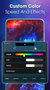 Magic Fluid: Live Wallpaper 4D screenshot