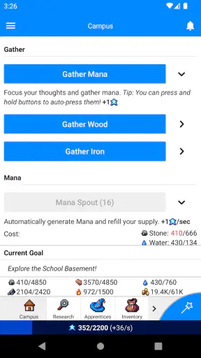 Magic Research screenshot 1