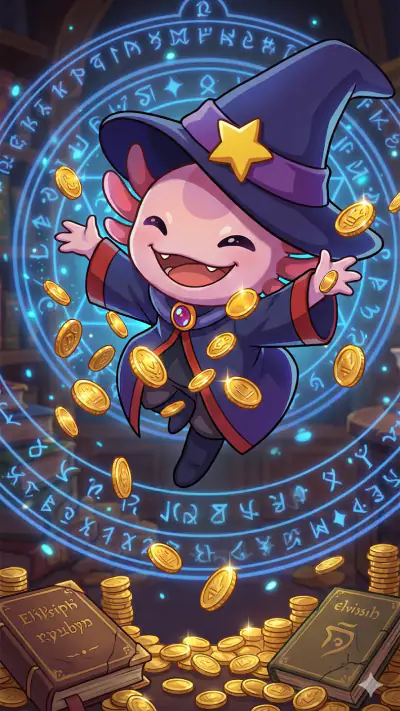 MagiLotl: Idle Wizard Tycoon screenshot 1