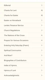 Magnificat Lenten 2025 screenshot 2