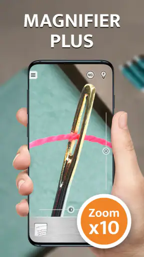 Magnifier Plus with Flashlight screenshot 1