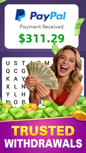 Make Money: Word Search screenshot 1