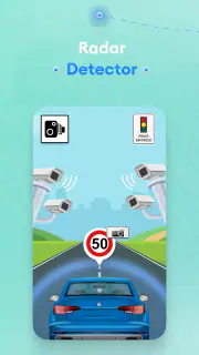 Map Drive - Radar, Speedometer screenshot 1