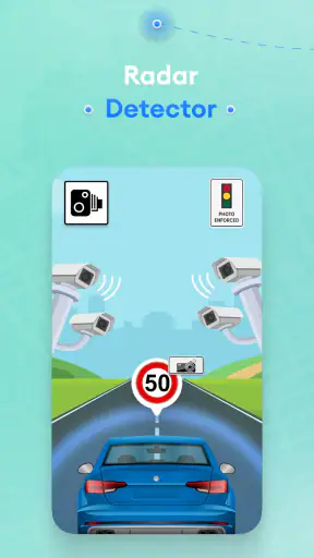 Map Drive - Radar, Speedometer screenshot 1
