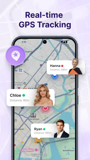 Map Tracker & Location Share screenshot 1