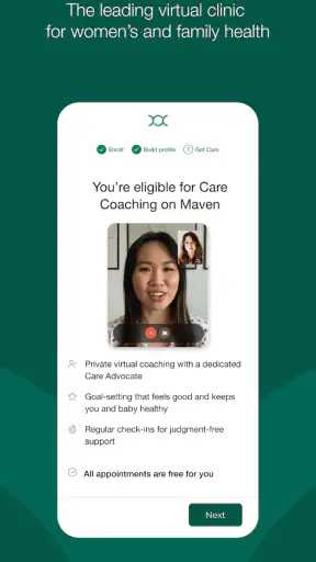 Maven Clinic screenshot 1