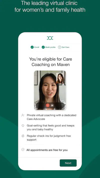 Maven Clinic screenshot 1