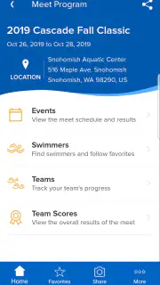 Meet Mobile: Swim screenshot 2