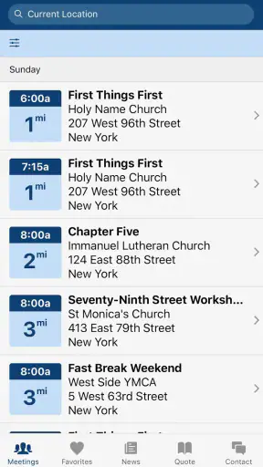Meeting Guide screenshot 1