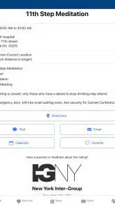 Meeting Guide screenshot