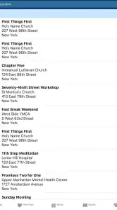 Meeting Guide screenshot
