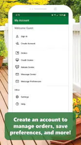 Menards® screenshot
