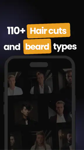 Men's Hair Cuts & Hairstyles screenshot 1