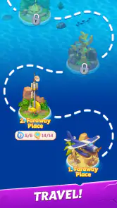 Merge Adventure: Travel Games screenshot