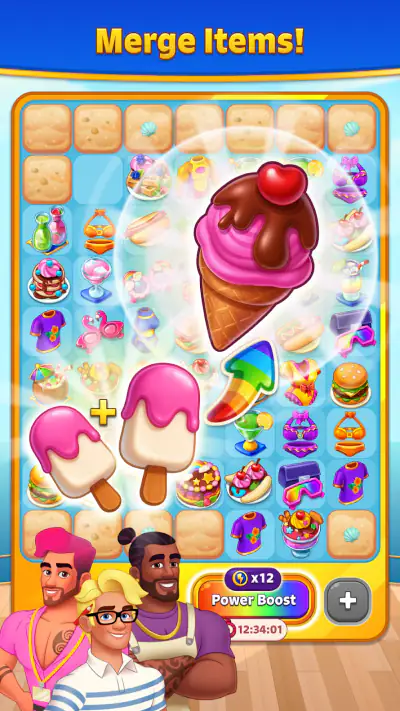 Merge Cruise: Mystery Puzzle screenshot 1