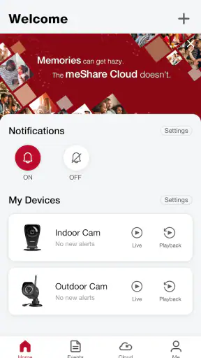 meShare screenshot 1