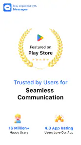 Messages: SMS Messaging screenshot