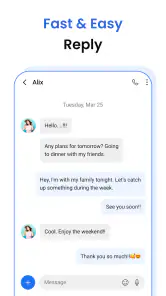 Messages - sms text message screenshot