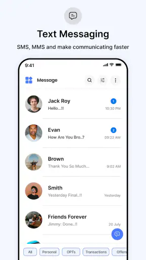 Messages - Text SMS App screenshot 1
