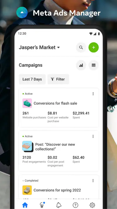 Meta Ads Manager screenshot 1