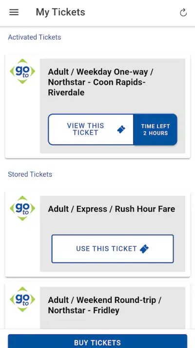 Metro Transit screenshot 1