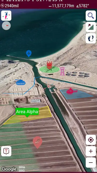 Mgrs & Utm Map Pro screenshot 1