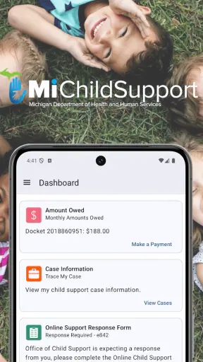 MiChildSupport screenshot 1