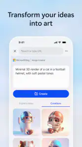 Microsoft Bing Search screenshot