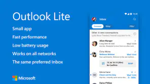 Microsoft Outlook Lite: Email screenshot 1
